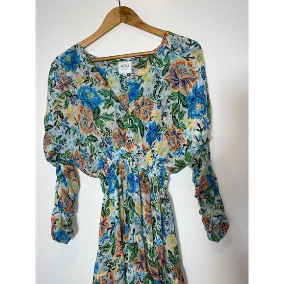 MISA Los Angeles Revolve Chiara Dress In Oasis floral| mini dress XS Womens - Picture 3 of 10